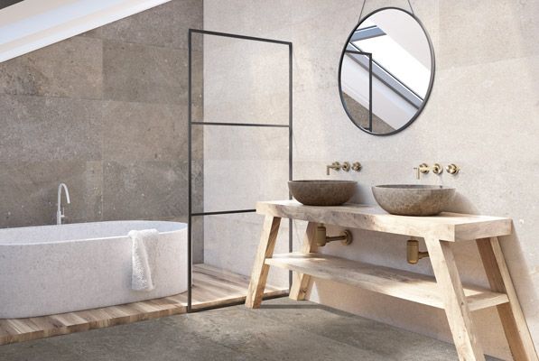 azulejos y gres para baño